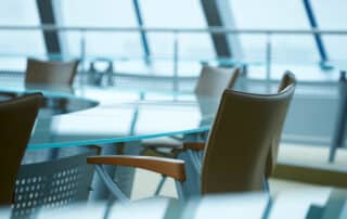 Sunny Board Room in Office